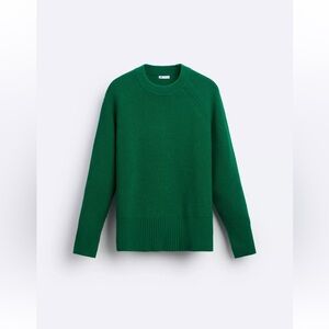 Zara ♥️ Green Textured Sweater
